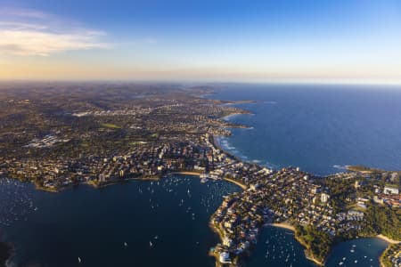 Aerial Image of NORTHERN BEACHES - MANLY TO PALM BEACH