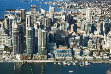 Aerial Image of BARANGAROO & KING STREET WHARF