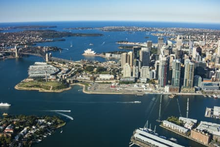 Aerial Image of BARANGAROO & KING STREET WHARF