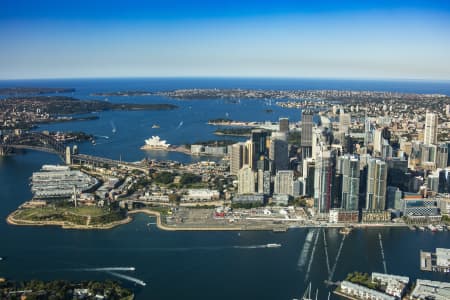 Aerial Image of BARANGAROO & KING STREET WHARF