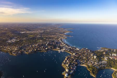 Aerial Image of NORTHERN BEACHES - MANLY TO PALM BEACH