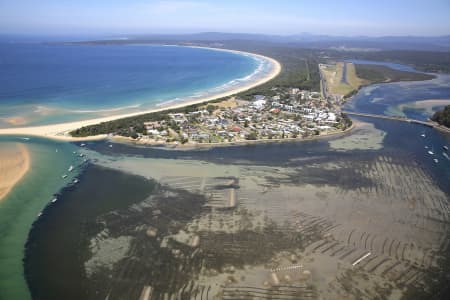 Aerial Image of TURA BEACH - MERIMBULA