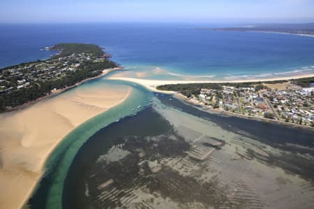 Aerial Image of TURA BEACH - MERIMBULA