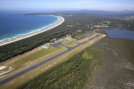 Aerial Image of MEIMBULA AIRPORT