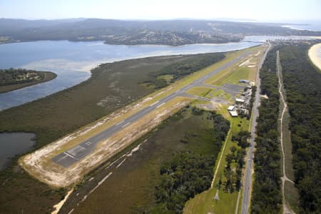 Aerial Image of MEIMBULA AIRPORT