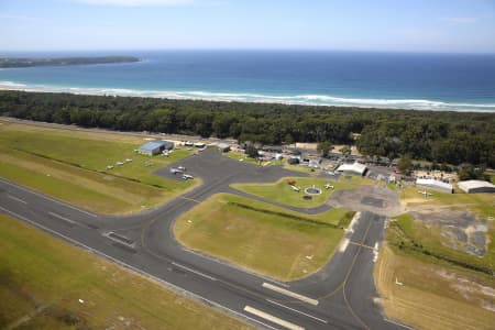 Aerial Image of MEIMBULA AIRPORT