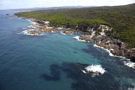 Aerial Image of BOURNDA NATIONAL PARK COASTLINE