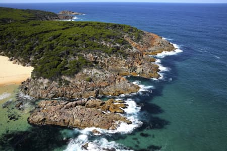 Aerial Image of BOURNDA NATIONAL PARK COASTLINE