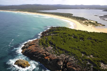 Aerial Image of BOURNDA NATIONAL PARK COASTLINE