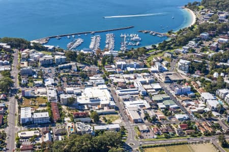 Aerial Image of NELSON BAY