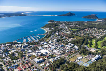 Aerial Image of NELSON BAY