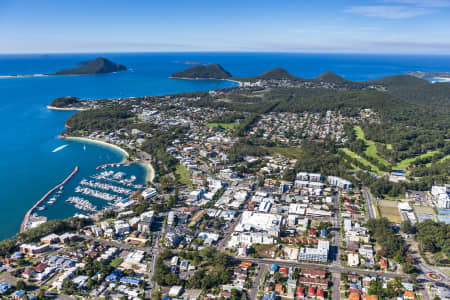 Aerial Image of NELSON BAY