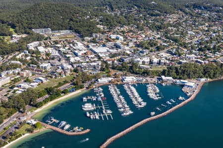 Aerial Image of NELSON BAY