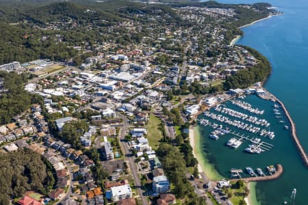 Aerial Image of NELSON BAY
