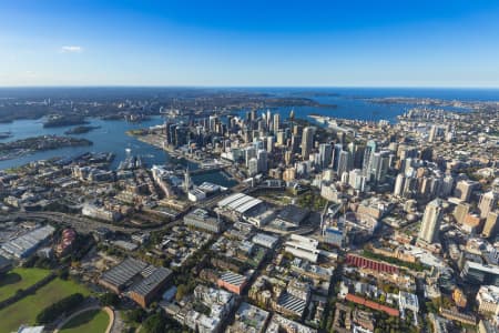 Aerial Image of DARLING HARBOUR TO SYDNEY CBD