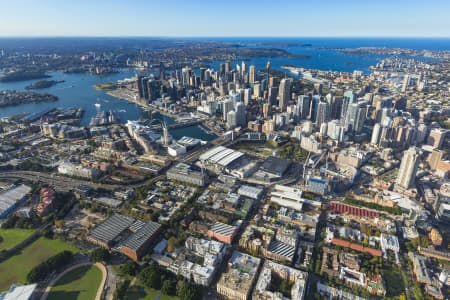 Aerial Image of DARLING HARBOUR TO SYDNEY CBD