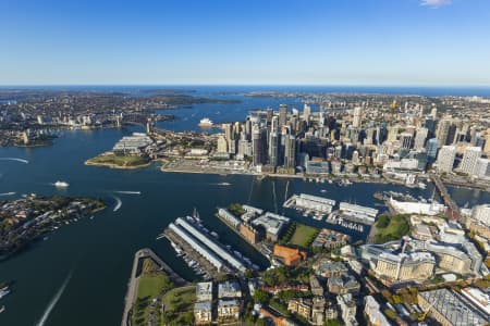 Aerial Image of BALMAIN TO BARANGAROO