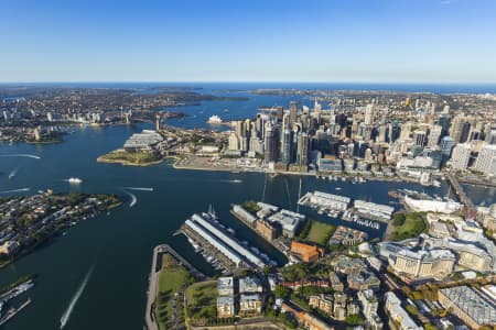 Aerial Image of BALMAIN TO BARANGAROO