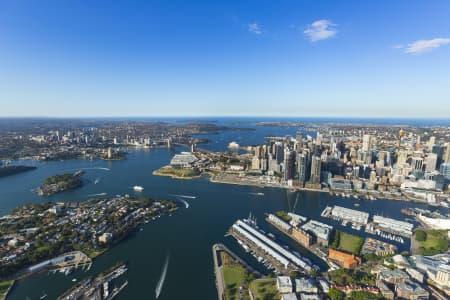 Aerial Image of BALMAIN TO BARANGAROO