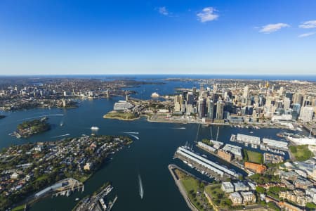 Aerial Image of BALMAIN TO BARANGAROO