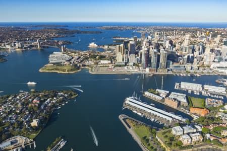 Aerial Image of BALMAIN TO BARANGAROO