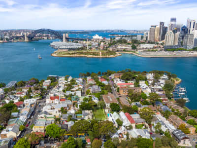 Aerial Image of BALMAIN EAST