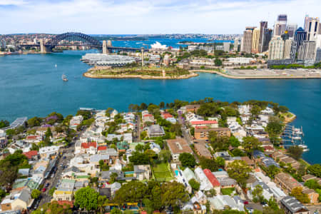 Aerial Image of BALMAIN EAST