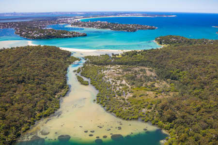 Aerial Image of MAINBAR, PORT HACKING