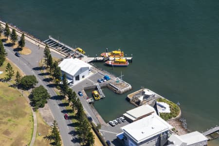 Aerial Image of NEWCASTLE HARBOUR