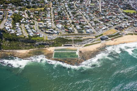 Aerial Image of MEREWETHER OCEAN POOL