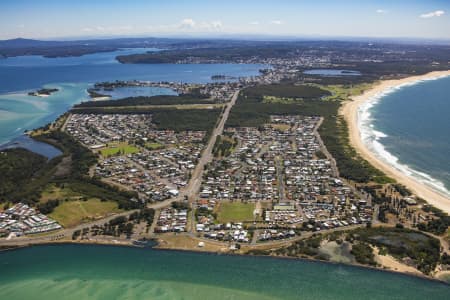 Aerial Image of BLACKSMITHS, NSW