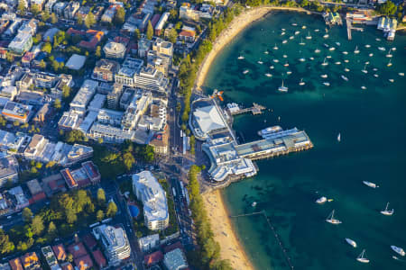 Aerial Image of MANLY DUSK