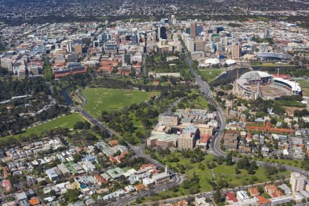 Aerial Image of ADELAIDE CBD