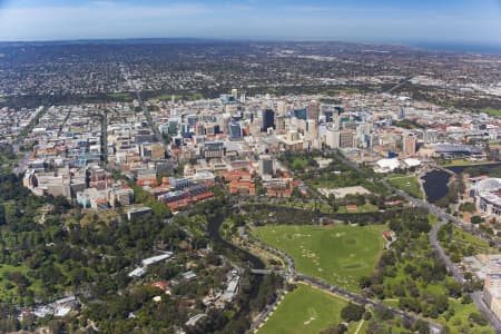 Aerial Image of ADELAIDE CBD