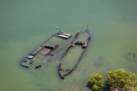 Aerial Image of BOATING LIFE - HUNTER RIVER, NEWCASTLE