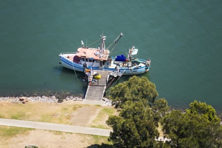 Aerial Image of BOATING LIFE - HUNTER RIVER, NEWCASTLE