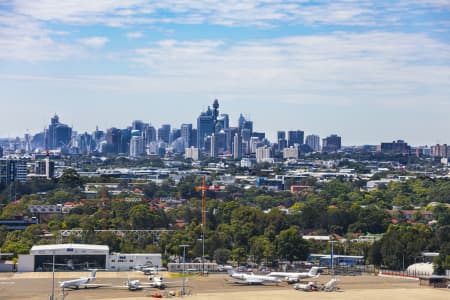 Aerial Image of MASCOT TO CBD