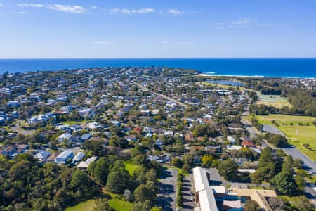 Aerial Image of NORTH CURL CURL