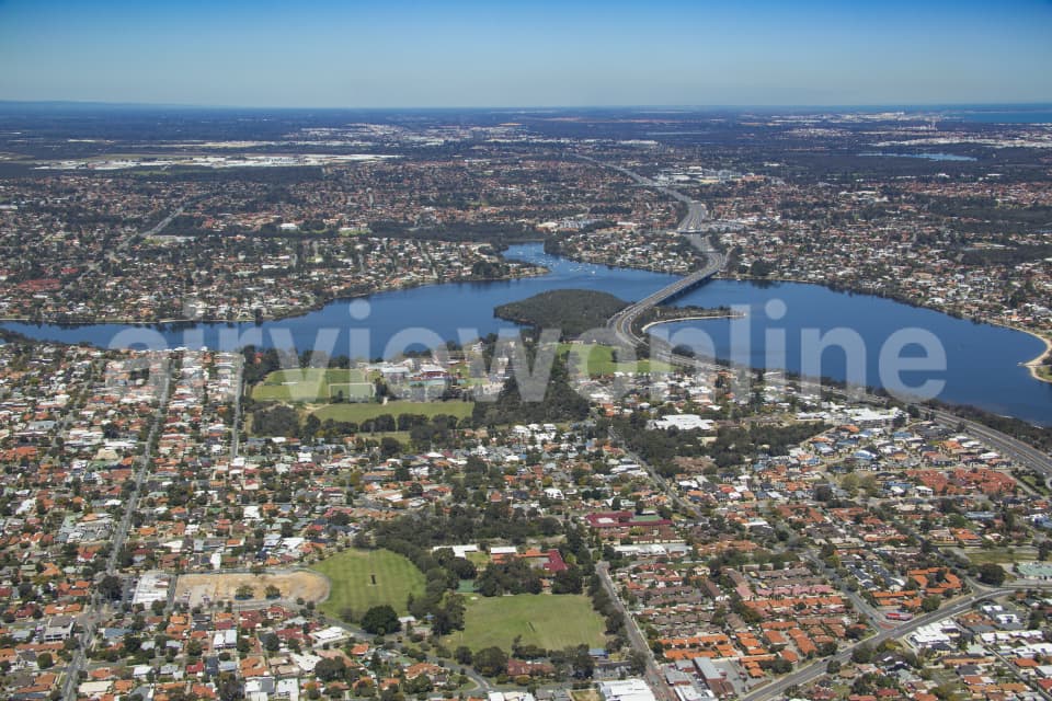 Aerial Image of Manning, Western Australia