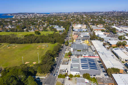 Aerial Image of BROOKVALE FACTORIES