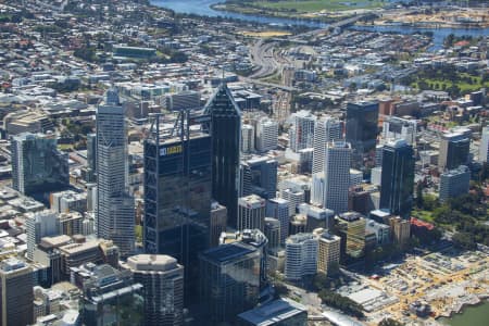 Aerial Image of PERTH CBD