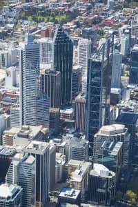 Aerial Image of PERTH CBD