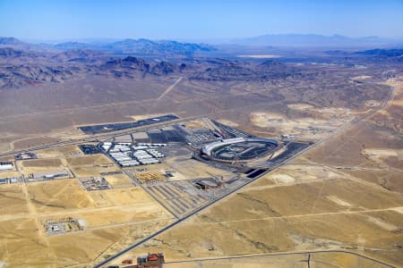 Aerial Image of LAS VEGAS MOTOR SPEEDWAY NEVADA