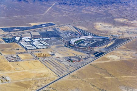 Aerial Image of LAS VEGAS MOTOR SPEEDWAY NEVADA