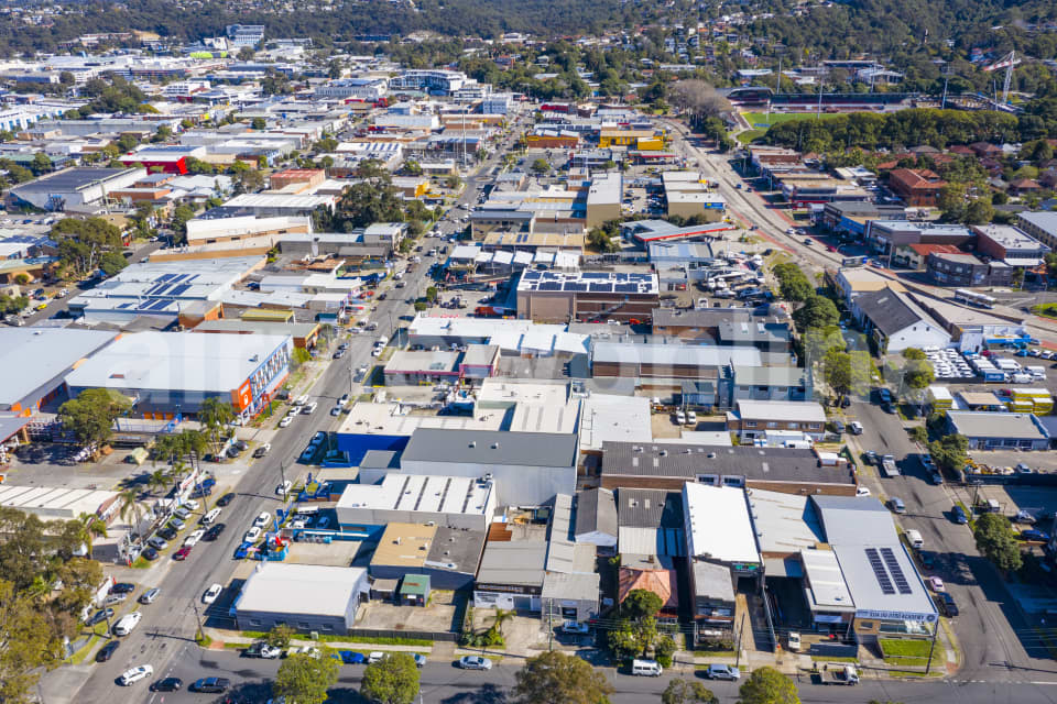 Aerial Image of Brookvale Factories