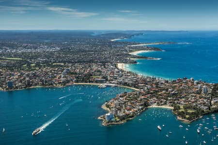 Aerial Image of MANLY