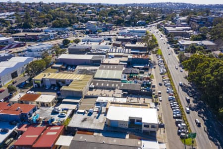 Aerial Image of BROOKVALE FACTORIES