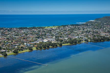 Aerial Image of LONG JETTY