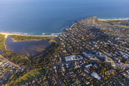 Aerial Image of DEE WHY DUSK