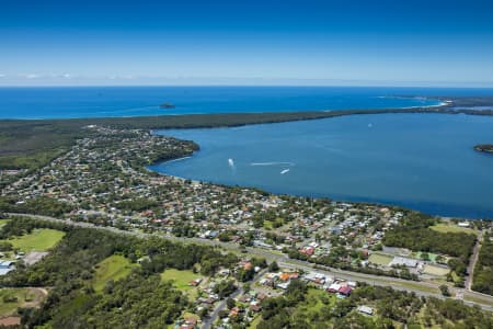 Aerial Image of LAKE MUNMORAH
